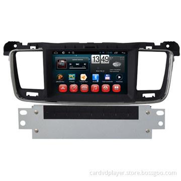 iPod input PEUGEOT 508 Auto In-dash Double Din OEM Replacement DVD GPS Android Radio Reveiver
